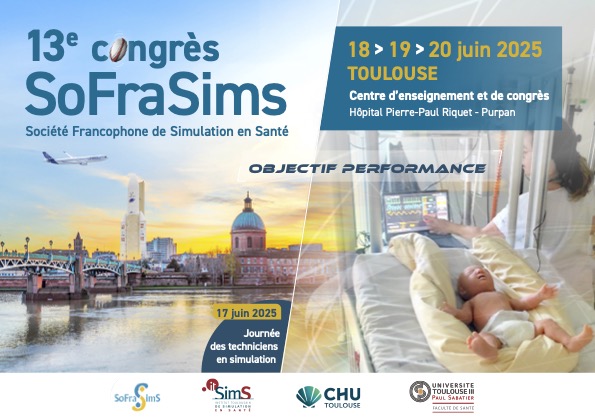 Affiche 13e congres Sofrasims 2025